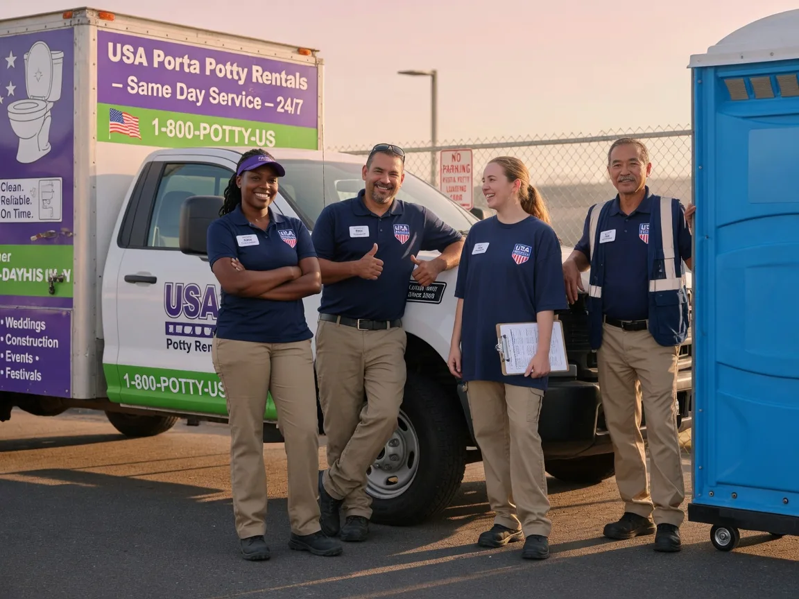 Porta Potty Rental company in Shacklefords, VA